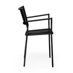 Massproductions Jig Mesh käsinojallinen tuoli, musta
