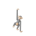 Kay Bojesen Denmark Wooden monkey, mini, grey, extra image