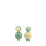 Kay Bojesen Denmark Easter Birds 2026, 6 cm, gelb - grün, 2 Stk., extrabild