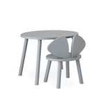 Nofred Mouse table, low, grey