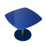 Kartell Table d’appoint Thierry, 50 x 50 cm, bleu
