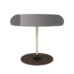 Kartell Thierry side table, 50 x 50 cm, grey