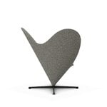 Vitra Heart Cone Chair poltrona lounge, basic dark - Cento 15 sale e pepe, immagine extra