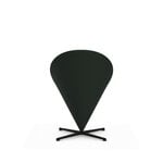 Vitra Cone Chair fauteuil lounge, basic dark - Volo 26 Forest, image extra