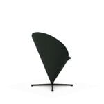 Vitra Cone Chair fauteuil lounge, basic dark - Volo 26 Forest, image extra