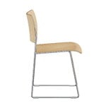 HOWE 40/4 side chair, stackable sled base, chrome - oak veneer, view 6