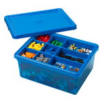 Room Copenhagen Lego Sort & Store box, medium, sininen, extra image