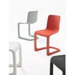 Vitra EVO-C chair, poppy red