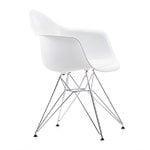 Vitra Eames DAR chair, white - chrome