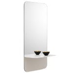 Normann Copenhagen Horizon mirror vertical, white