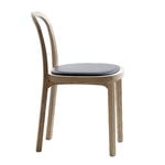 Woodnotes Siro+ stol, ek - svart läder
