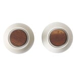 Audo Copenhagen Bottle Grinder 2 pcs, ceramic, sand - walnut, extra image