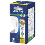Airam LED A60 filamenttilamppu 4W E27 470lm