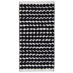 Marimekko Asciugamano Räsymatto, nero - bianco