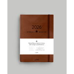 Laine Publishing Knitter’s Year 2026 weekly planner, brown, extra image