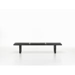 Vitra Nelson bench, long, black ash