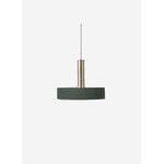 ferm LIVING Socket Pendant High, mässing