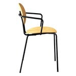 Sibast Piet Hein chair with armrest, black - oiled oak