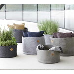 Cane-line Soft basket, large, dark grey
