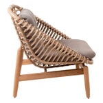 Cane-line String lounge chair, natural - taupe