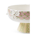 Bjørn Wiinblad Eva bowl on stand, 24 cm, soft pink