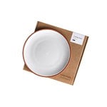 Vaidava Ceramics Earth dinner plate 22 cm, white