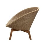 Cane-line Peacock lounge chair, teak - light natural