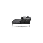 Cane-line Horizon daybed, black - grey