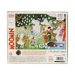 Barbo Toys Moomin Art Puzzle palapeli, 1000 palaa, Floral garden, tuotteen lisäkuva