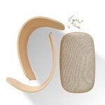 Gejst Luno stool, oak - beige, extra image