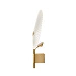 Gejst Liris wall lamp, brass, view 3
