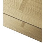 FDB Møbler B100 Sorø shelf, 100 x 100 cm, oak