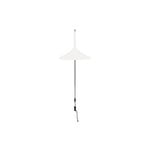 FDB Møbler U18 Hasle wall lamp, short, oyster white, view 3
