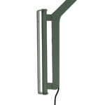 FDB Møbler U18 applique murale Hasle, courte, vert olive, image extra