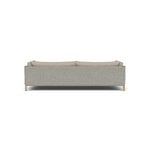 FDB Møbler L48 Moesgaard 3-seater sofa, oak - Sealife light beige - white, view 4