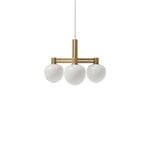LYFA Memoir 120 III lampadario, ottone, immagine extra