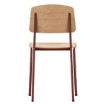 Vitra Sedia Standard, Japanese red - rovere, vista 4