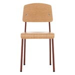 Vitra Sedia Standard, Japanese red - rovere, vista 3