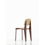 Vitra Standard Stuhl, Japanese red – Eiche