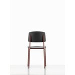 Vitra Standard SP Chair, Japanese red - svart