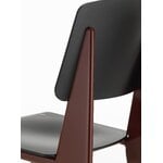 Vitra Standard SP chair, japanese red - black