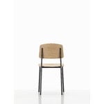 Vitra Standard chair, deep black - oak