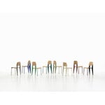 Vitra Standard chair, Prouvé Bleu Dynastie - oak