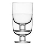Iittala Lempi glas, klarglas, set om 4