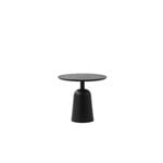 Normann Copenhagen Turn side table 55 cm, black