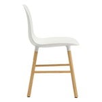 Normann Copenhagen Form tuoli, valkoinen - tammi