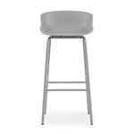 Normann Copenhagen Hyg bar stool, 75 cm, grey