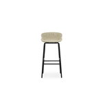 Normann Copenhagen Hyg bar stool, 75 cm, black - Main Line Flax 20