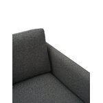 Normann Copenhagen Rar sofa, 3-seater, Re-born dark grey