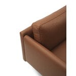 Normann Copenhagen Divano Rar a 2 posti, pelle Omaha cognac